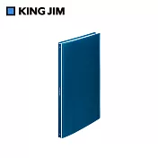 【KING JIM】HIKTAS 40頁資料夾 A4 藍色