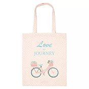 GREENGATE / Alvilda pale pink 印花棉布提袋