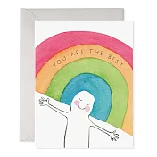 【 E.Frances 】Rainbow head 萬用卡 #重磅紙卡 #JB369