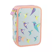 MILAN隨行畫筆袋著走(3層式)蜂鳥(50件文具組)