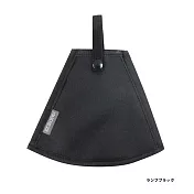 【日本Pinecreate】質感扣式 輕便口罩收納套 · 黑色