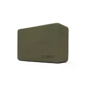 【QMAT】45D瑜珈磚1入組 Yoga blocks 墨綠