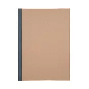 【MUJI 無印良品】筆記本(7mm橫線).線裝/30張.A4米色