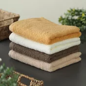 【日本今治Shichifuku】Fan 柔軟親膚 瞬吸速乾毛巾 ‧ 珊瑚黃