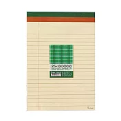 (5入1包)Pre Duct 易撕單線本 25K