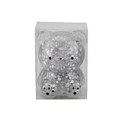 樂彩森林 療癒捏捏樂- 銀色小熊