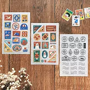 Dimanche感壓貼 [郵票]