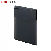 LIHIT LAB A-8710 A4 六層直式風琴夾(soeru) 黑色