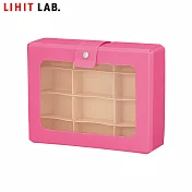 LIHIT LAB A-696 A6手提置物盒 (CUBE FIZZ) 粉紅色