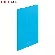 LIHIT LAB N-6003 20頁 A4 站立式資料本 (CUBE FIZZ) 藍色