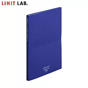 LIHIT LAB N-6003 20頁 A4 站立式資料本 (CUBE FIZZ) 深藍色