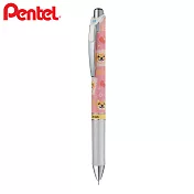 (2入1包)PENTEL ENERGEL Kawaii 畫素極速鋼珠筆 柴犬