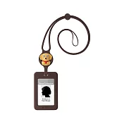 Bone 蹦克  頸掛開窗識別證套｜RFID雙面感應卡夾 - 米漿狗狗