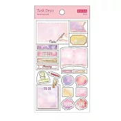 PINE BOOK 貼紙 隨機形狀 粉色