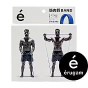 erugam|筋肉彈力繩|增肌減脂彈力帶| 基礎藍