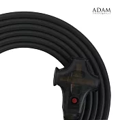ADAMOUTDOOR｜金屬4座延長線2M 沙漠色