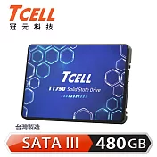 TCELL 冠元- TT750 480GB SSD 2.5吋固態硬碟3D TLC(讀：550M/寫：480M)