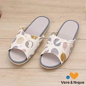 維諾妮卡 樂活抗菌室內拖鞋 L 藍色
