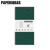 PAPERIDEAS 自填周計劃48K軟面款 聖誕綠