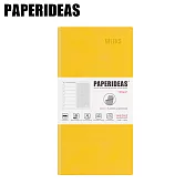 PAPERIDEAS 自填周計劃48K軟面款 檸檬黃