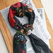 【NEAT】真絲雪紡絲巾X02(90x90cm)