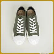 【花見小路】全新帆布鞋革命/輕風鞋/超輕量/休閒鞋/ EU39 /綠色