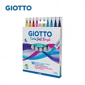 【義大利 GIOTTO】軟刷頭藝術筆10色