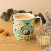 【日本小倉陶器】Nordic簡約 陶瓷馬克杯320ml ‧ 蘋果