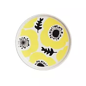 【小倉陶器】Tuuli北歐花卉陶瓷小皿10cm ‧ 黃