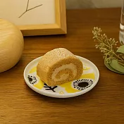 【日本小倉陶器】Tuuli優雅花卉 陶瓷小皿10cm ‧ 黃