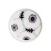 【小倉陶器】Tuuli北歐花卉陶瓷小皿10cm ‧ 灰