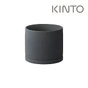 KINTO / PLANT POT 191陶瓷花盆10.5cm- 深灰