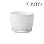 KINTO / PLANT POT 193陶瓷花盆14cm- 白