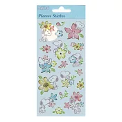 S&C 史努比金箔紙貼紙 花L