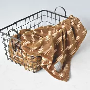 【日本現代百貨】Lampo法蘭絨 輕盈柔軟 保暖毛毯 ‧ 森林(棕)