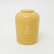 smith&hsu 鮮彩陶瓷茶罐，芥末黃