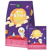 【vilson 米森】無加糖水蜜桃脆片-7g*5包/袋(效期2025/12/18)