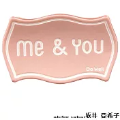 『坂井.亞希子』我和你ME&YOU造型髮抓夾 -粉色