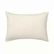 【MUJI 無印良品】棉天竺含落棉枕套/43混淺米