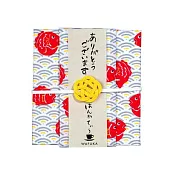 【Prairie Dog】日本緣起包裝萬用吸水純棉擦拭巾 ‧ 鯛魚