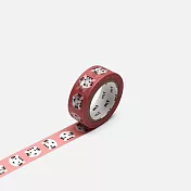 Papier Tigre / 和紙膠帶10M- 俏皮虎 紅