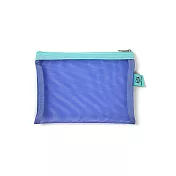 Papier Tigre / 網格收納袋S- 亮藍