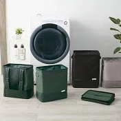 【KING JIM】SPOT 多功能可折疊收納背包 L  黑色 (KSP5820-BK)