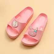 333家居鞋館 兒童款 國民休閒流線活力兒童室外拖鞋 18 粉