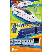 【日本正版授權】小全套4款 日本列車精選9 盒玩 模型 PLARAIL小火車/新幹線列車精選/組合新幹線 F-toys 607192SP