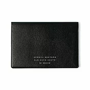 【日本HIGHTIDE】經典PASSEN系列存摺/卡片收納夾 ‧ 黑色