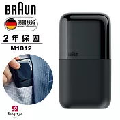 德國百靈BRAUN 黑子彈口袋電動刮鬍刀/電鬍刀(M1011簡約白/M1012酷炫黑) 無 酷炫黑