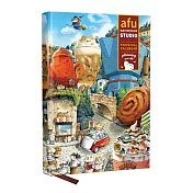 afu大白兔手帳本④ -咖啡小鎮