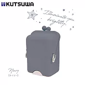 KUTSUWA airpita! Pouch 矽膠吸盤 小收納盒  海軍