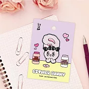 JzFun / 艾絲樂小兔 刺繡造型髮圈 (期待)